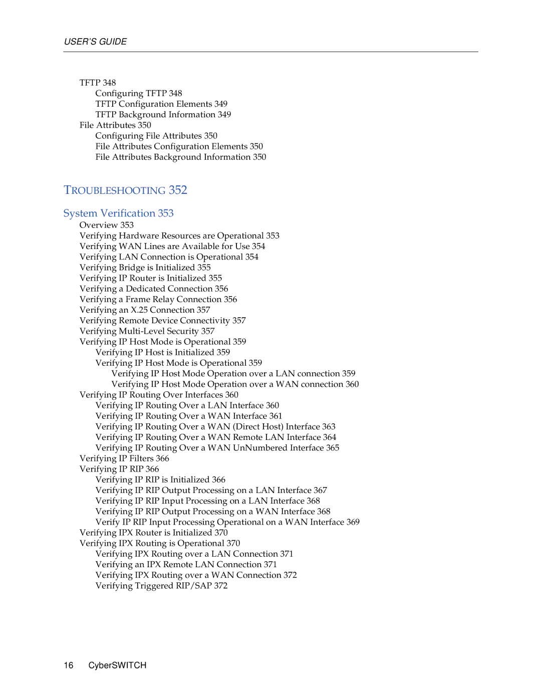 Cabletron Systems CSX1000, CSX1200 manual System Verification 