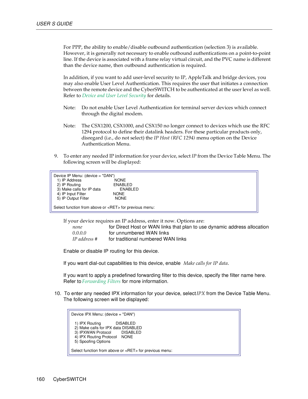 Cabletron Systems CSX1000, CSX1200 manual None, 0.0 