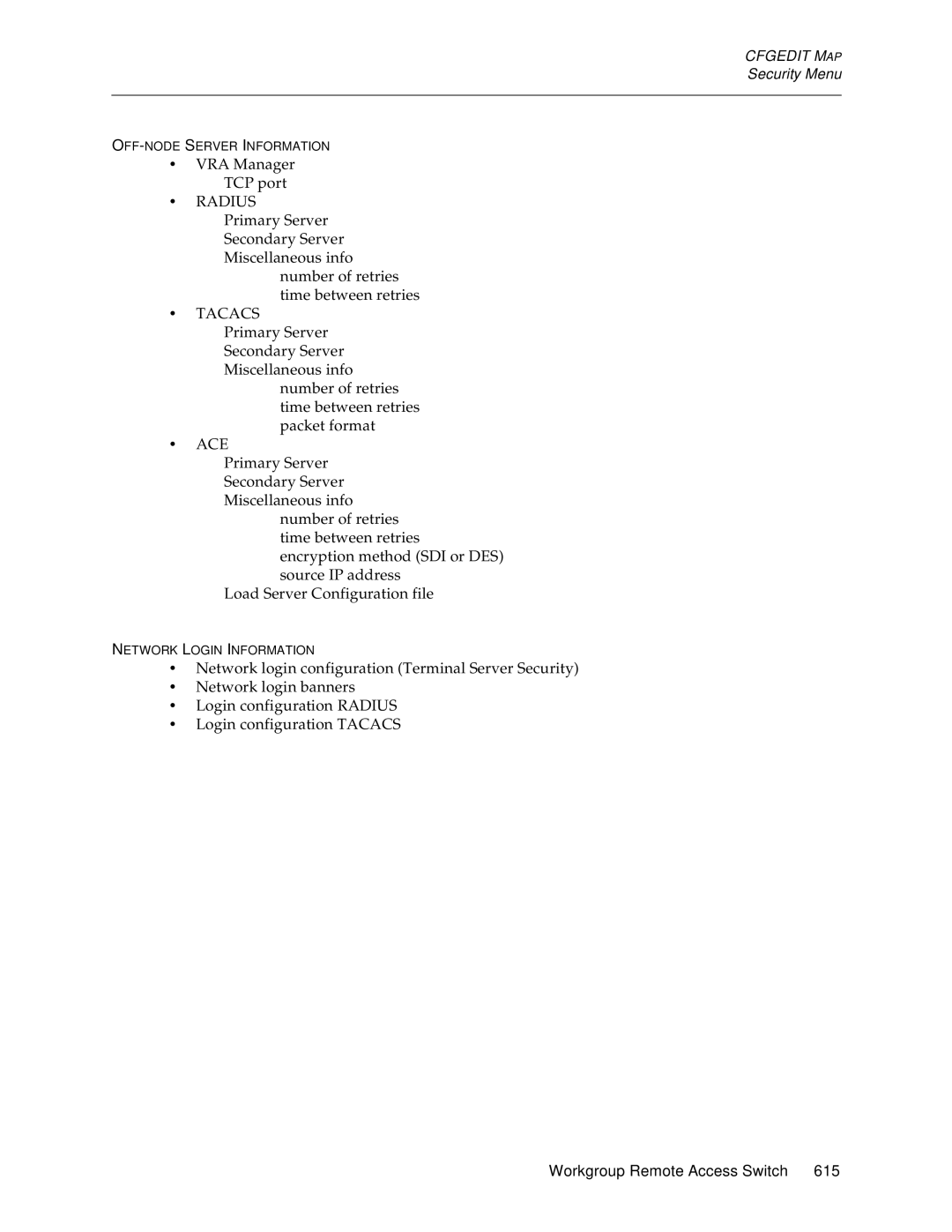 Cabletron Systems CSX1200, CSX1000 manual VRA Manager TCP port 