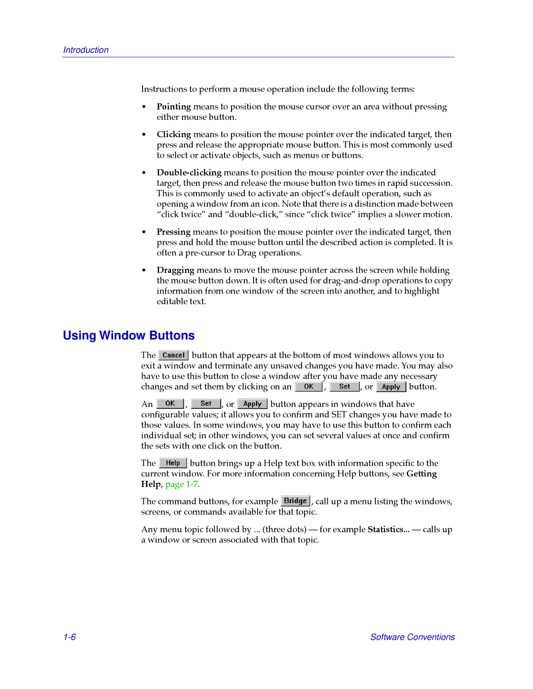 Cabletron Systems CSX400, CSX200 manual Using Window Buttons 