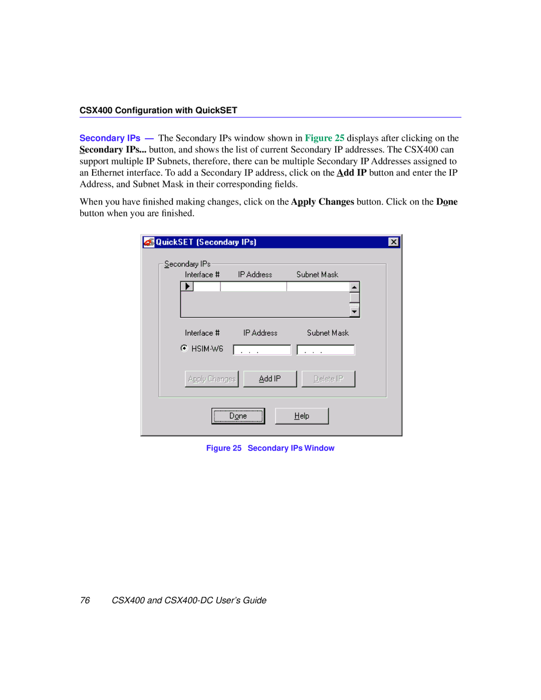 Cabletron Systems manual 76 CSX400 and CSX400-DC User’s Guide 