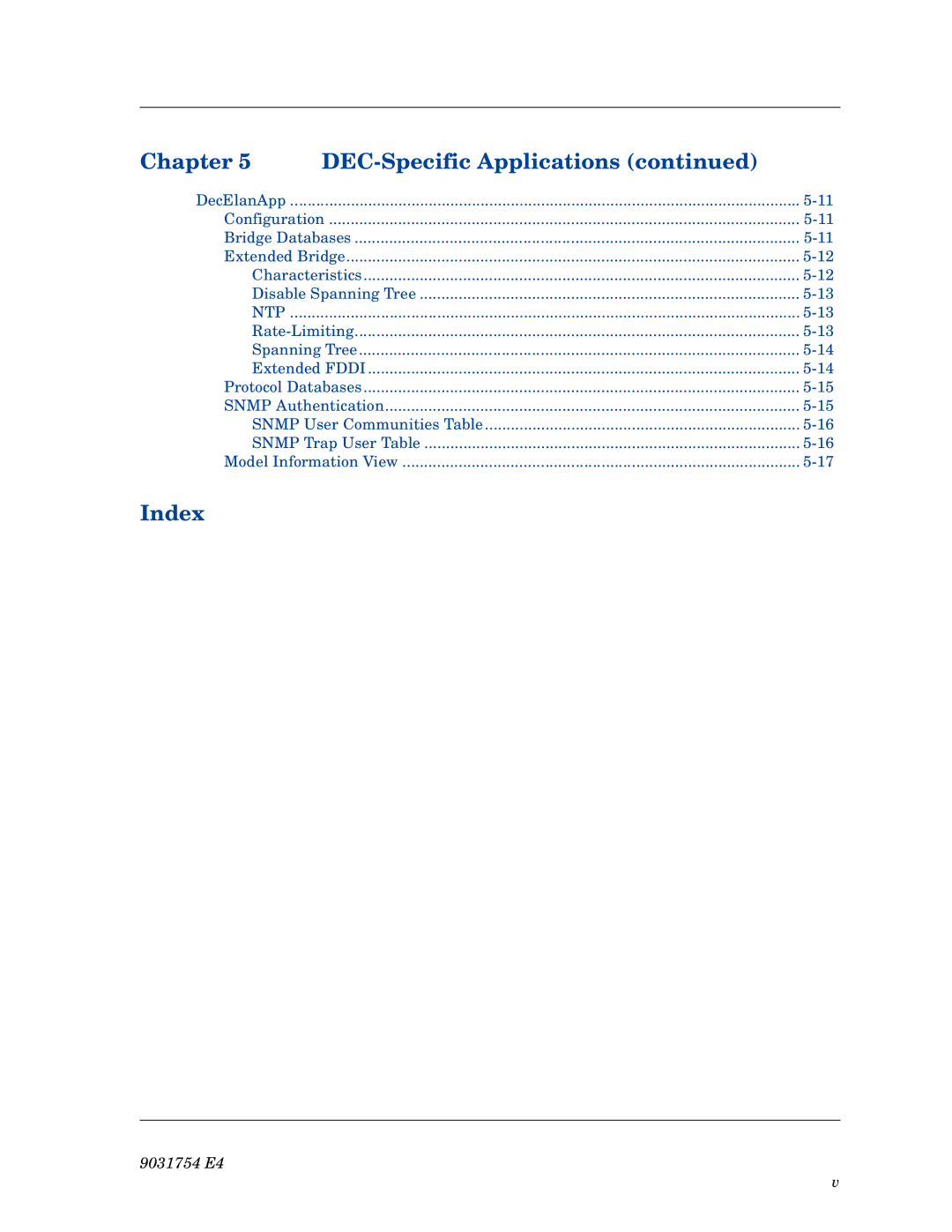 Cabletron Systems Dec GigaSwitch manual Index 