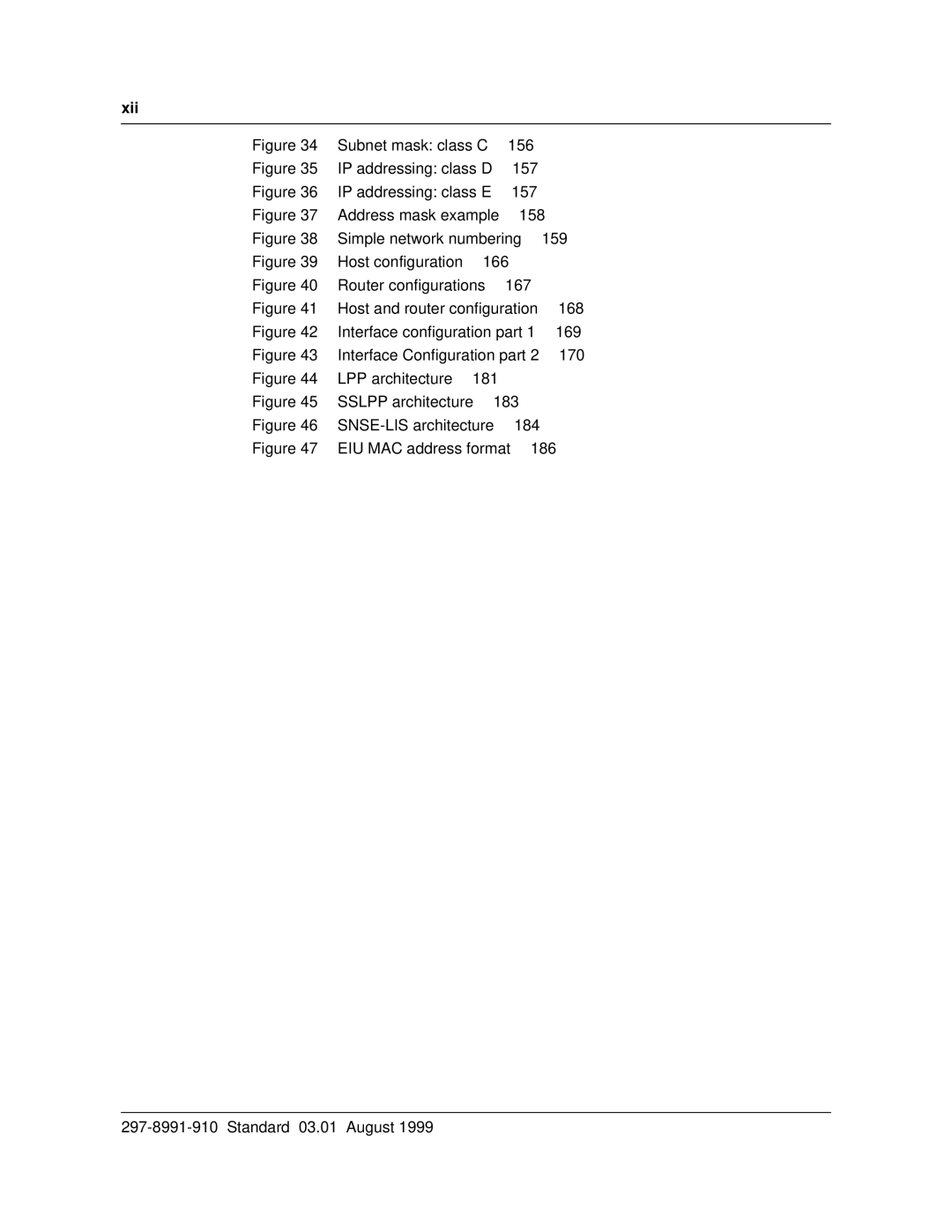 Cabletron Systems DMS-100 manual Xii 