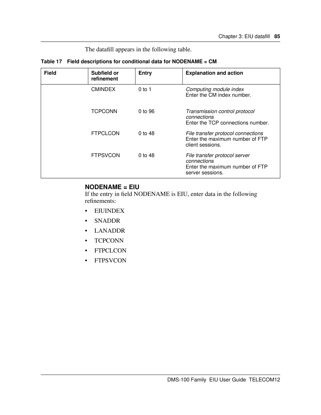 Cabletron Systems DMS-100 manual Cmindex, Computing module index 