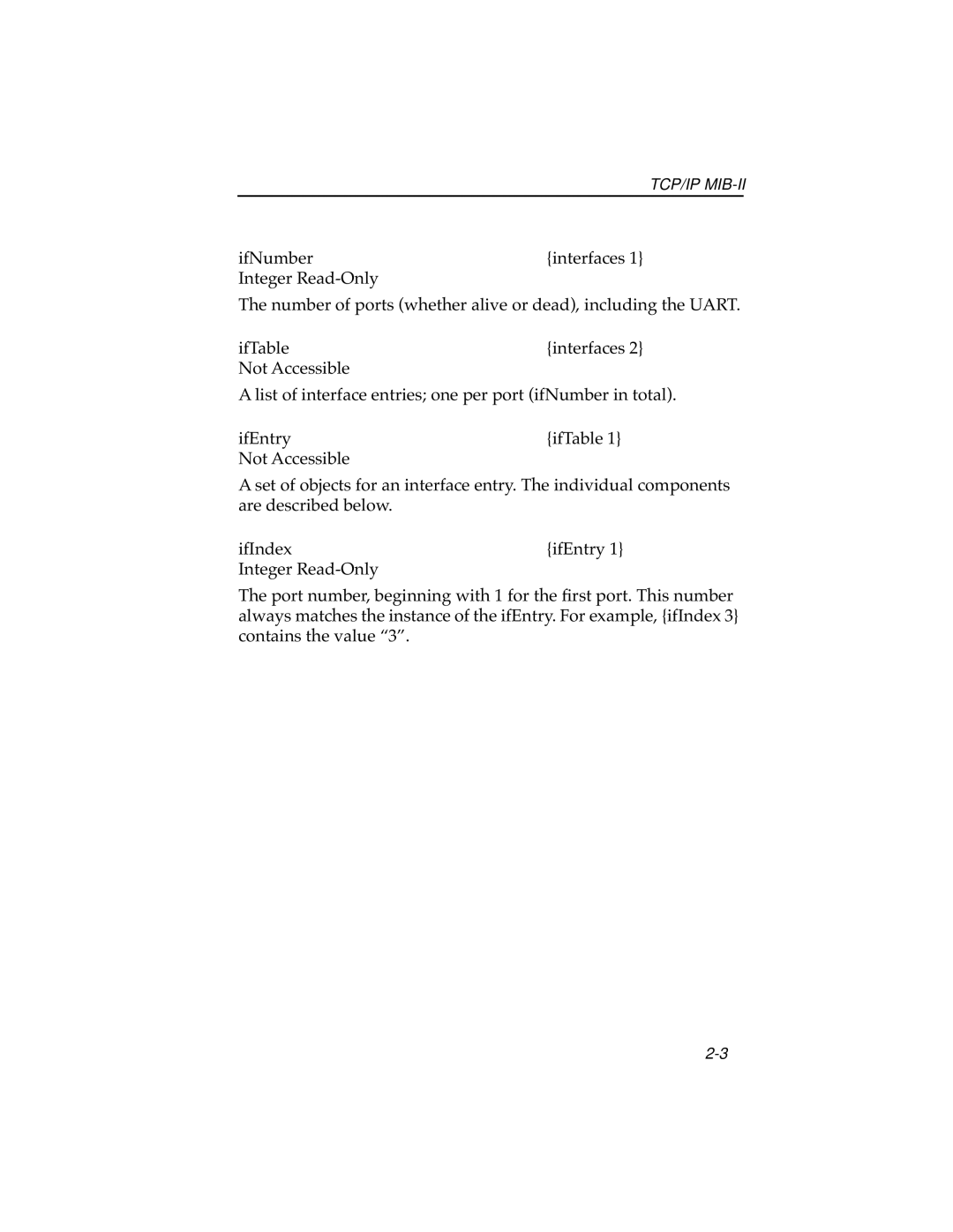 Cabletron Systems ELS10-26 manual IfTable 