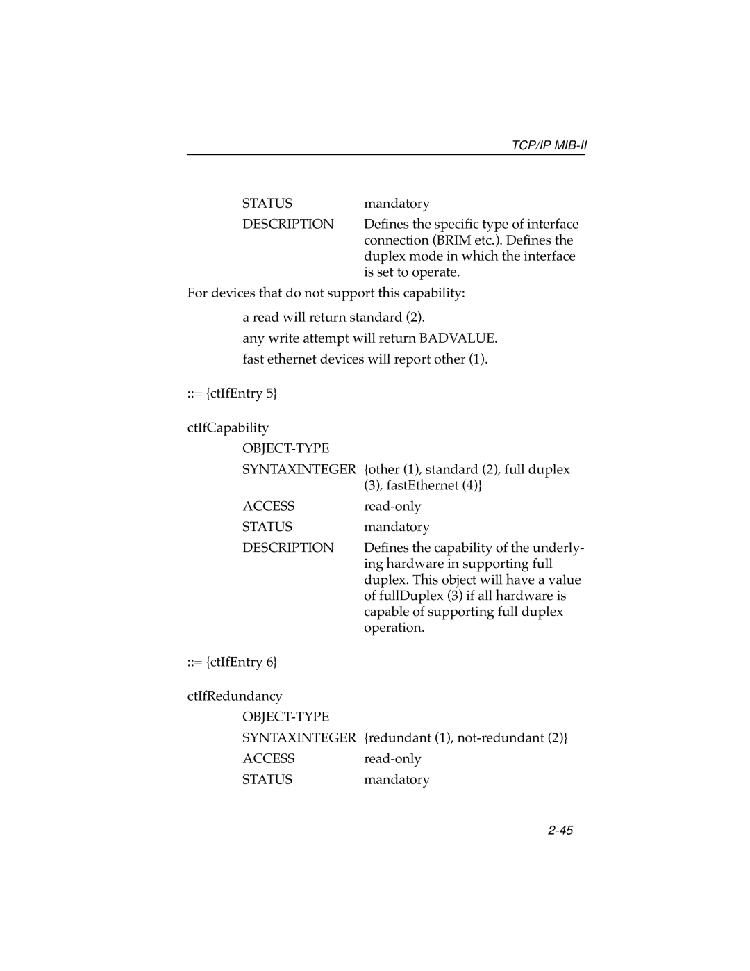 Cabletron Systems ELS10-26 manual Connection Brim etc.. Deﬁnes 