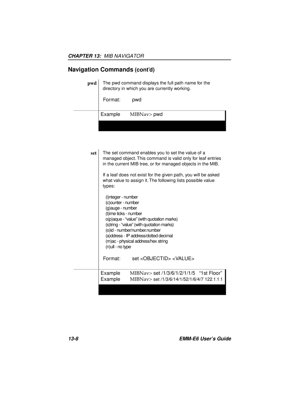 Cabletron Systems EMM-E6 Ethernet manual EMM-E6 User’s Guide 