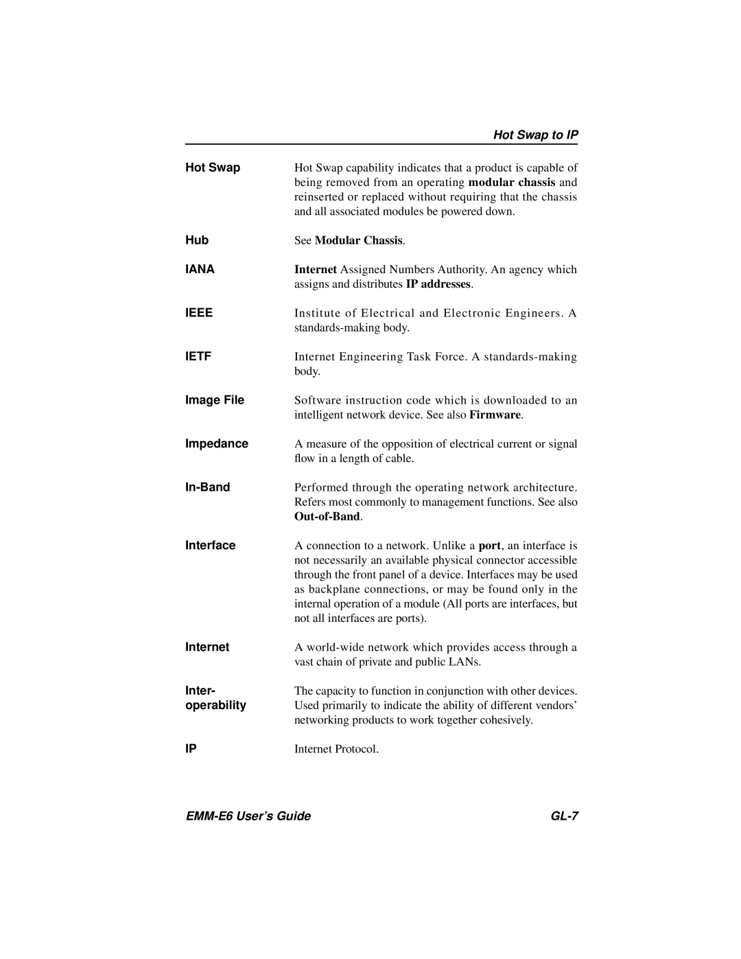 Cabletron Systems EMM-E6 Ethernet manual Iana, Ieee, Ietf 