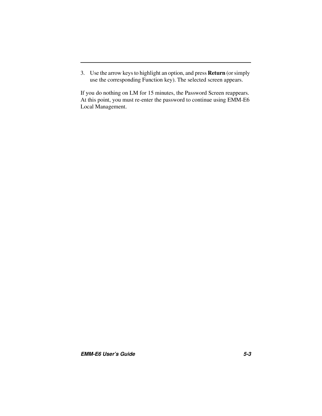 Cabletron Systems EMM-E6 Ethernet manual EMM-E6 User’s Guide 