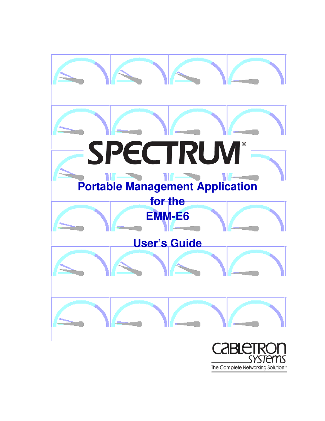 Cabletron Systems EMM-E6 manual 