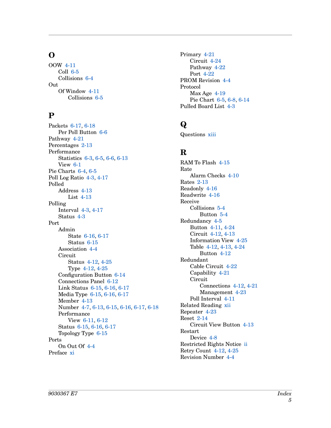 Cabletron Systems Ethernet Hubs manual State 6-16,6-17Status 