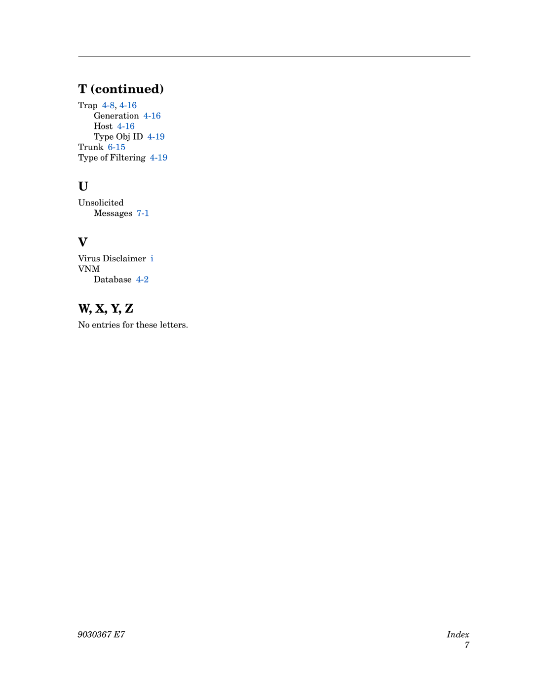 Cabletron Systems Ethernet Hubs manual Y, Z 