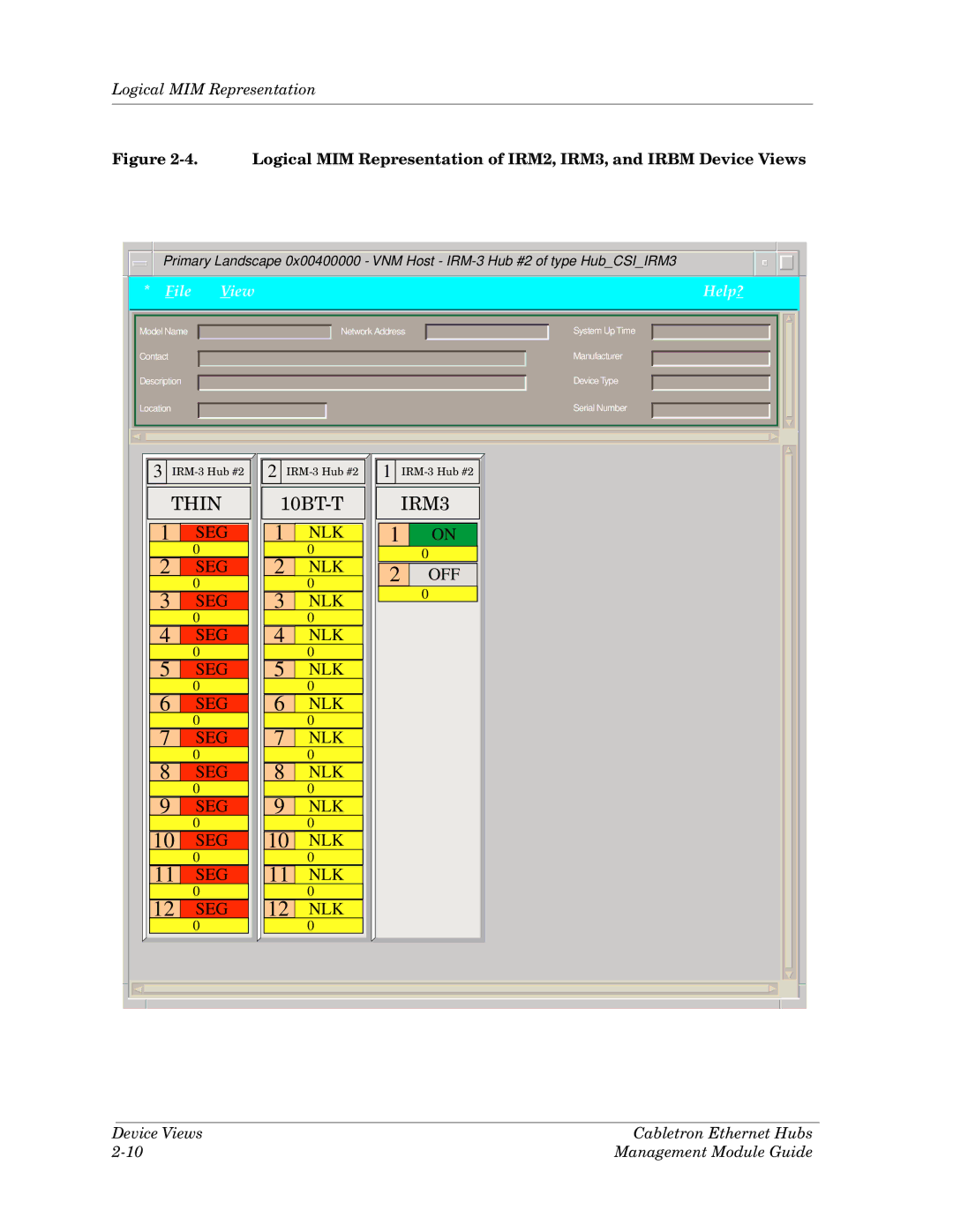 Cabletron Systems Ethernet Hubs manual Thin 