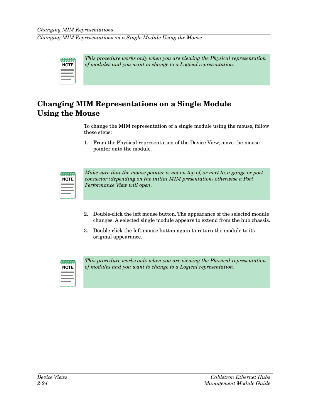 Cabletron Systems Ethernet Hubs manual 