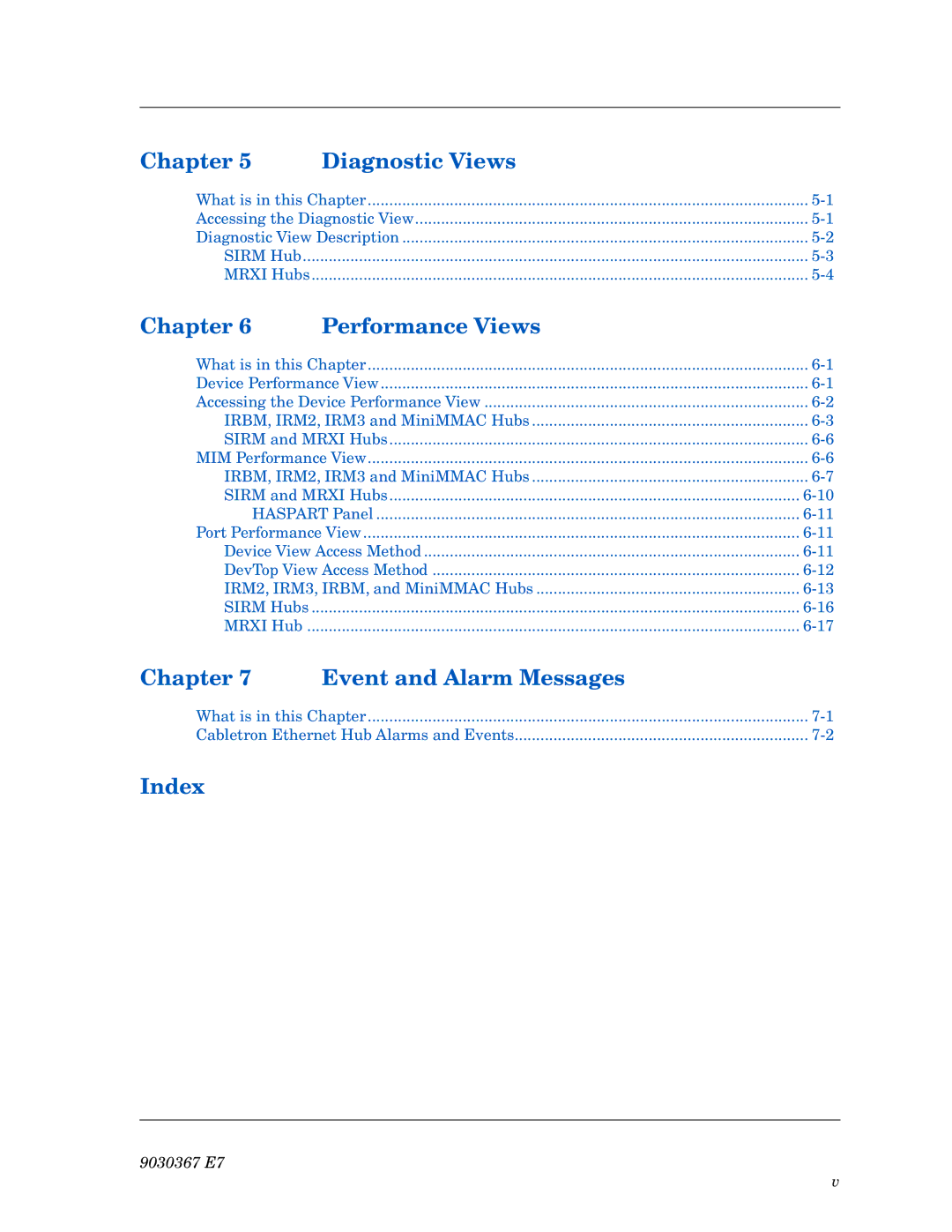 Cabletron Systems Ethernet Hubs manual Chapter Event and Alarm Messages 