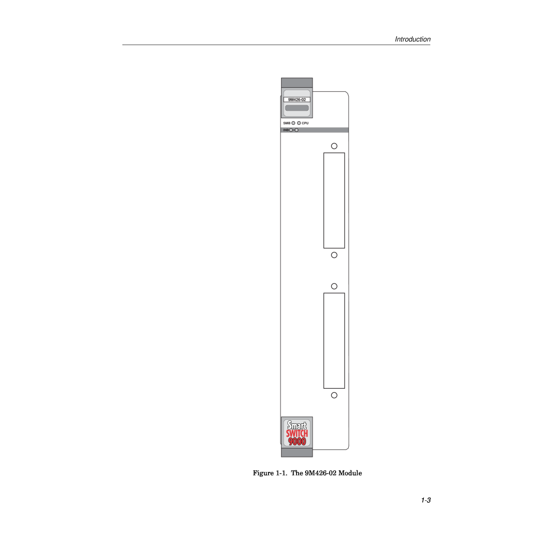 Cabletron Systems FPIM-02 manual Introduction, 1. The 9M426-02 Module, Smb Cpu Inb 