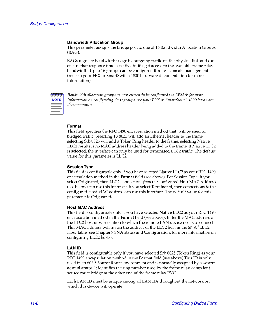 Cabletron Systems 1800, FRX4000, FRX6000 manual Format, Lan Id 