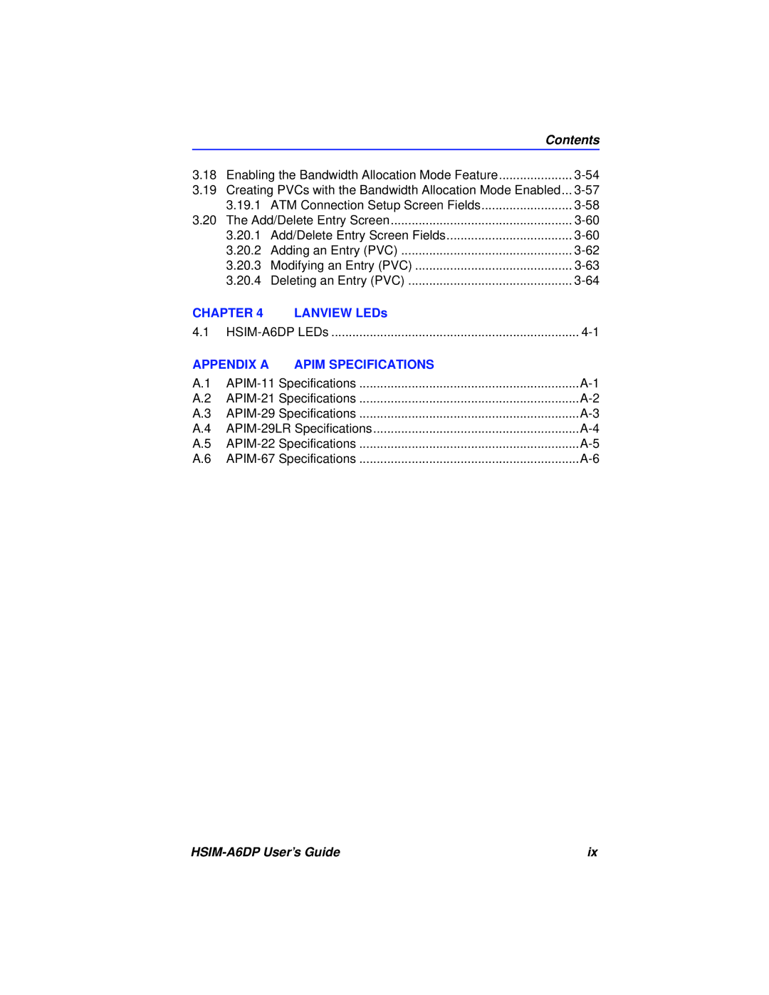 Cabletron Systems HSIM-A6DP manual Chapter 