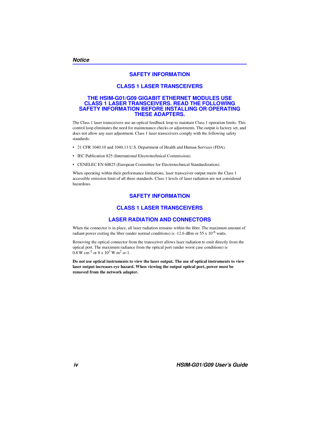 Cabletron Systems manual HSIM-G01/G09 User’s Guide 