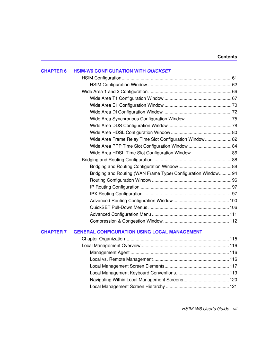 Cabletron Systems manual HSIM-W6 Configuration with Quickset 