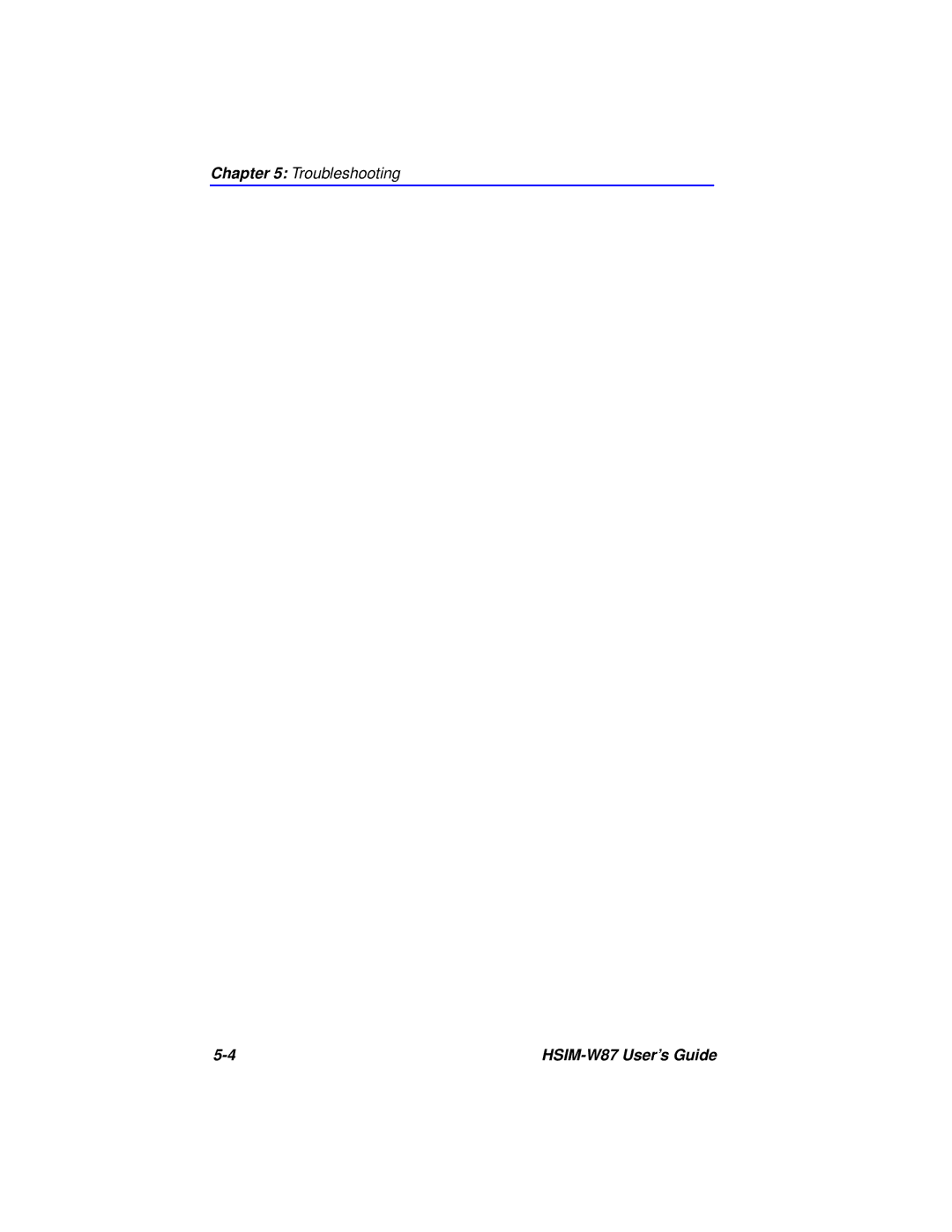 Cabletron Systems manual HSIM-W87 User’s Guide 