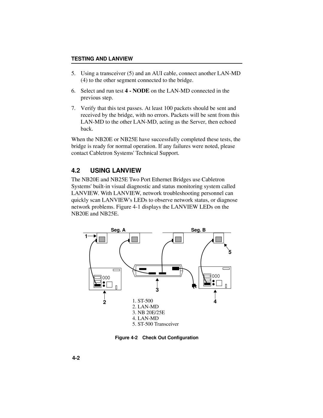 Cabletron Systems NB20E, NB25 E user manual Using Lanview 