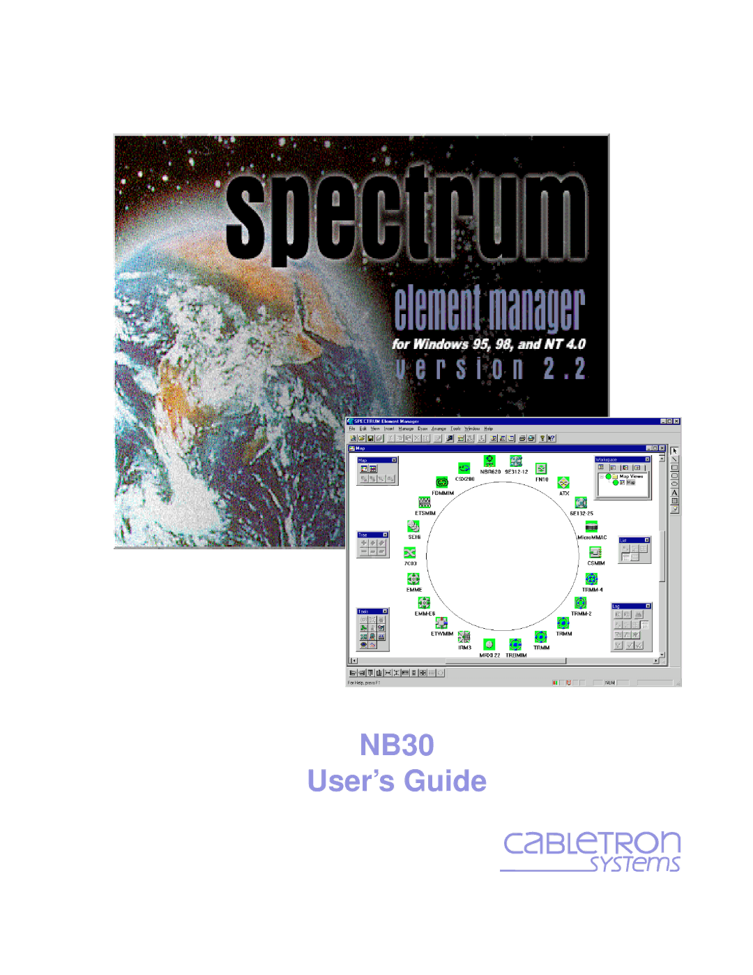 Cabletron Systems manual NB30 User’s Guide 