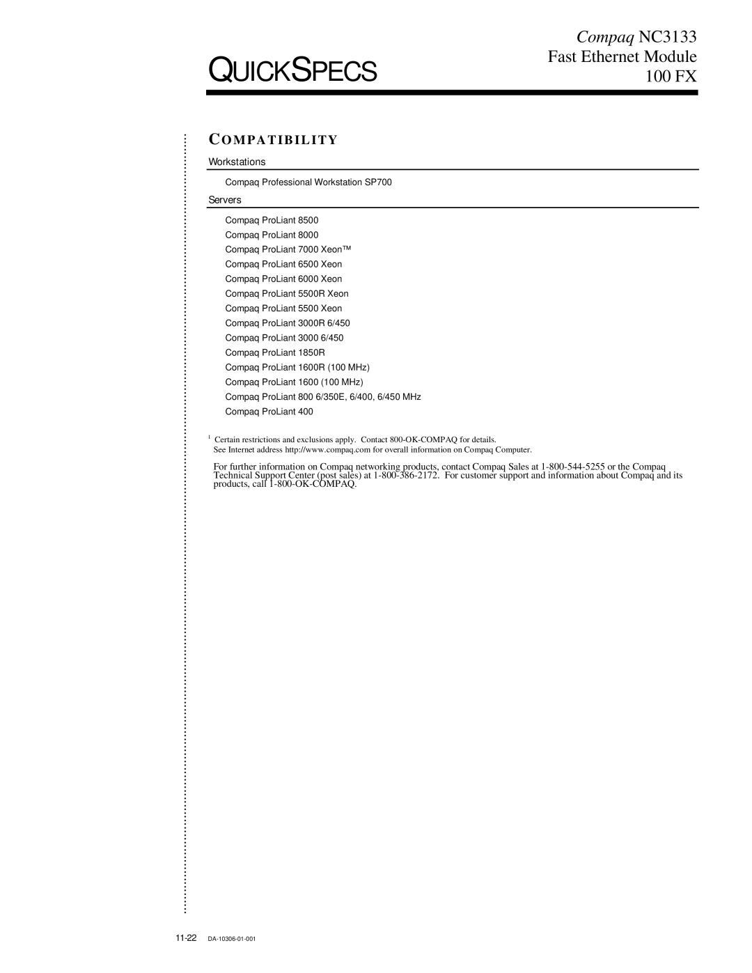 Cabletron Systems NC3133 manual Compatibility, Workstations, Servers 