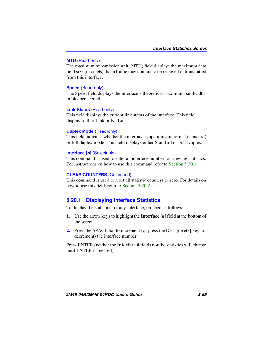 Cabletron Systems pmn manual Displaying Interface Statistics 