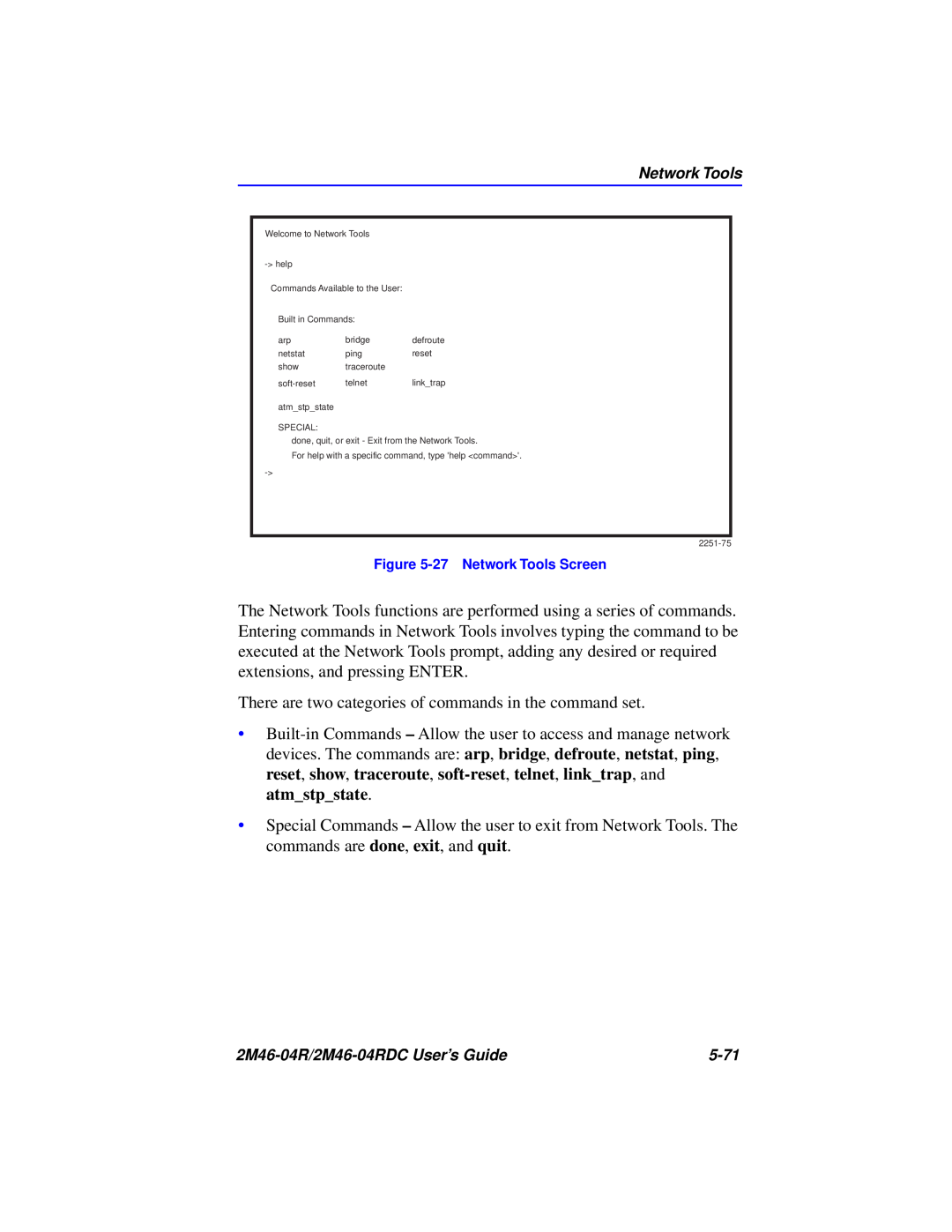 Cabletron Systems pmn manual There are two categories of commands in the command set 