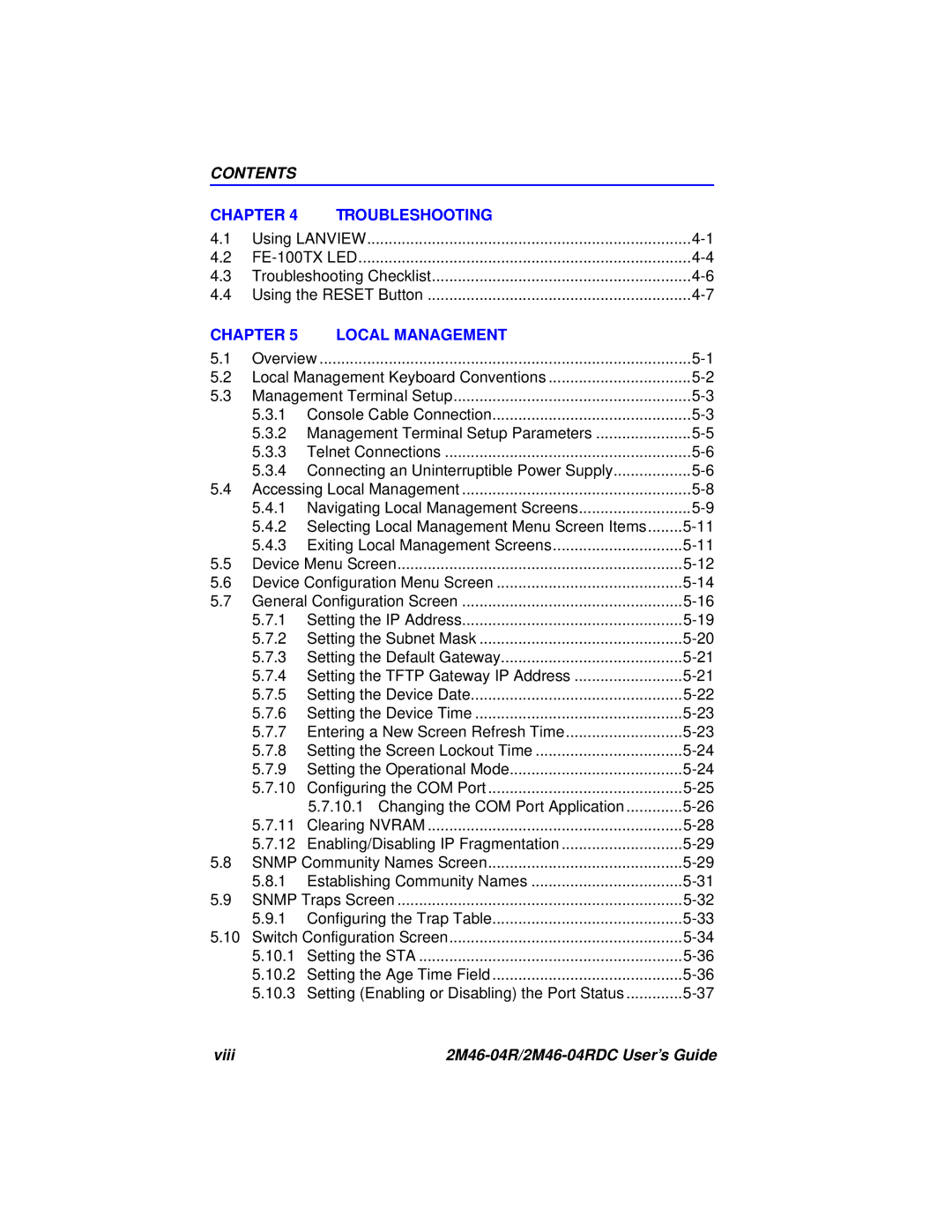 Cabletron Systems pmn manual Contents 