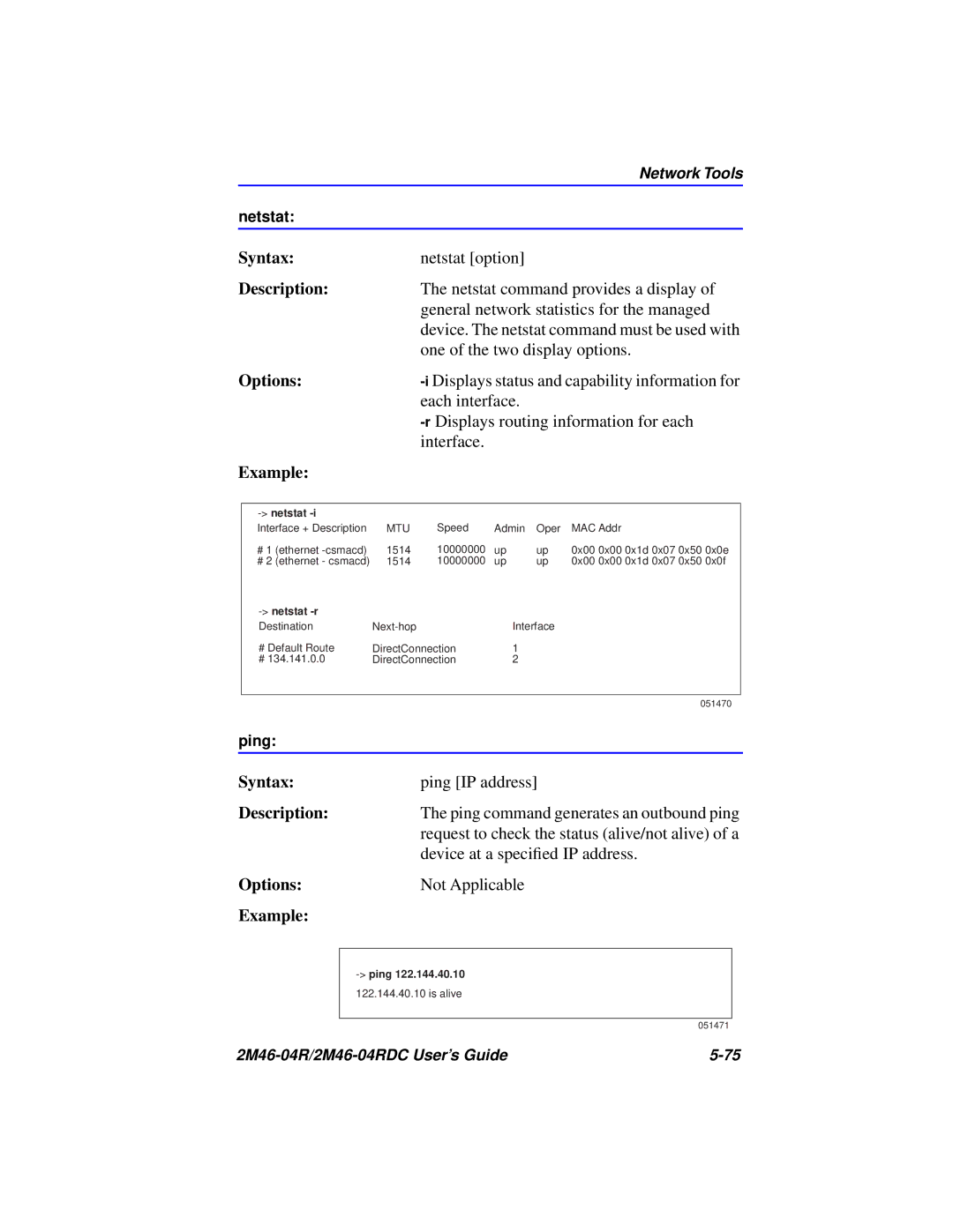 Cabletron Systems pmn manual Netstat option 