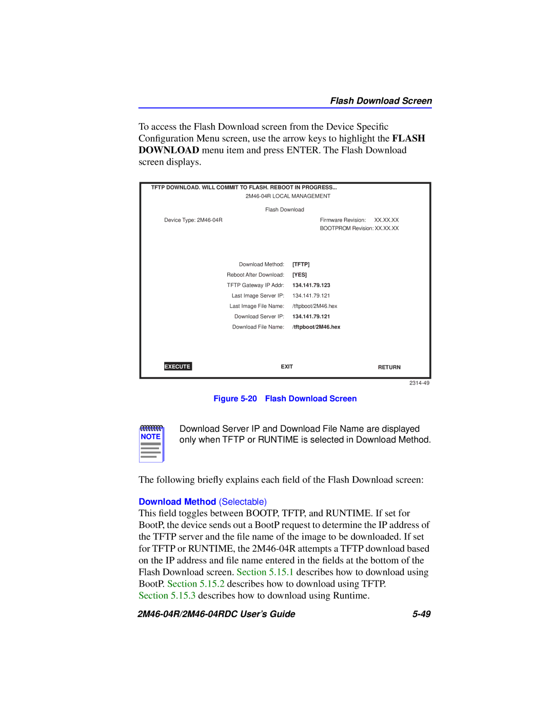 Cabletron Systems pmn manual Flash Download Screen 