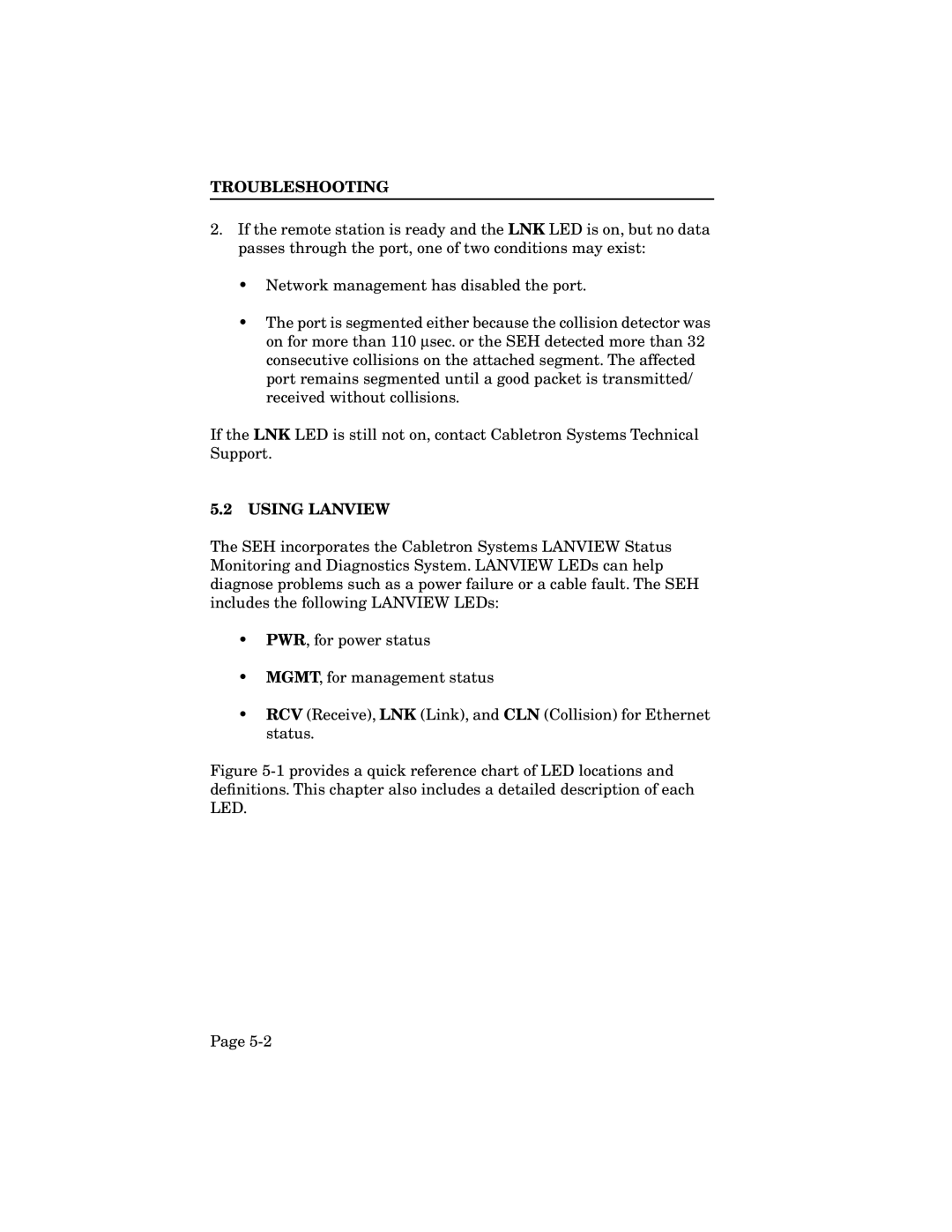 Cabletron Systems SEH-34, SEH-32, SEH-24 manual Using Lanview 