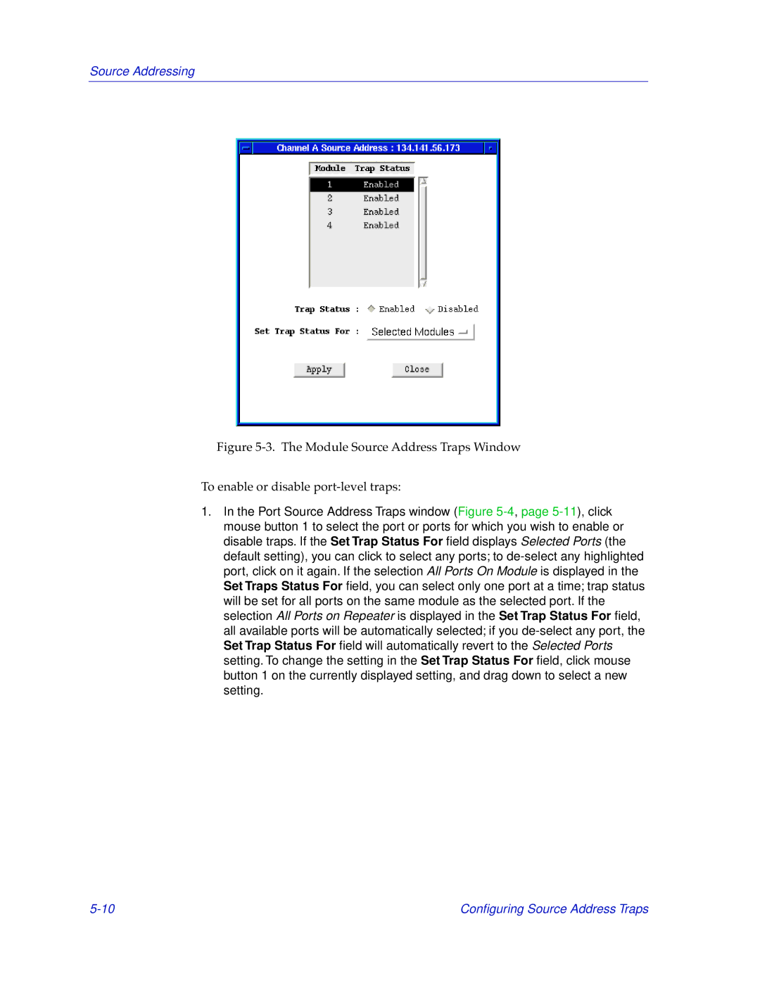 Cabletron Systems SEHI-32/34, SEHI-22/24 manual Source Addressing 