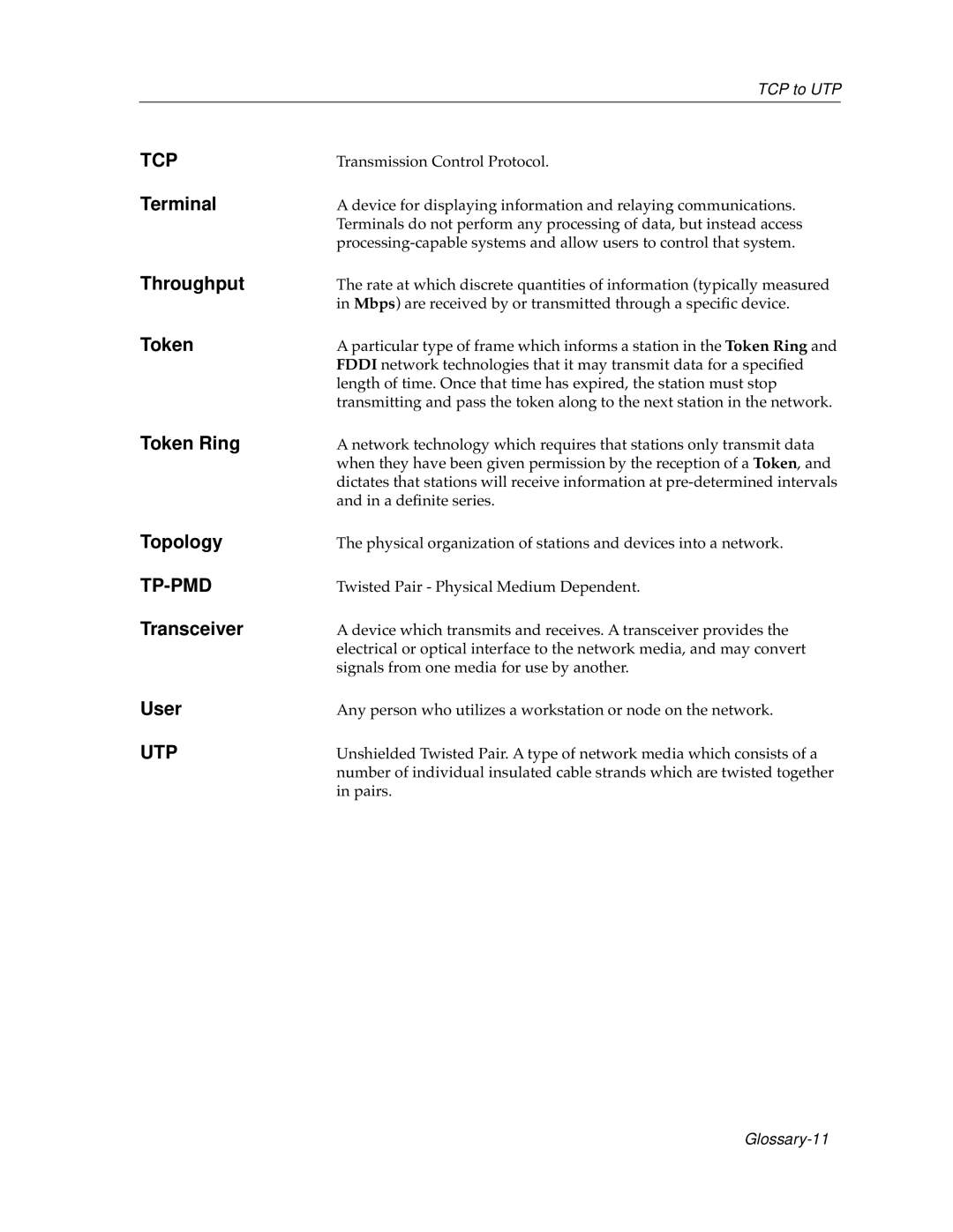 Cabletron Systems bridges, switches manual Tcp, Utp 