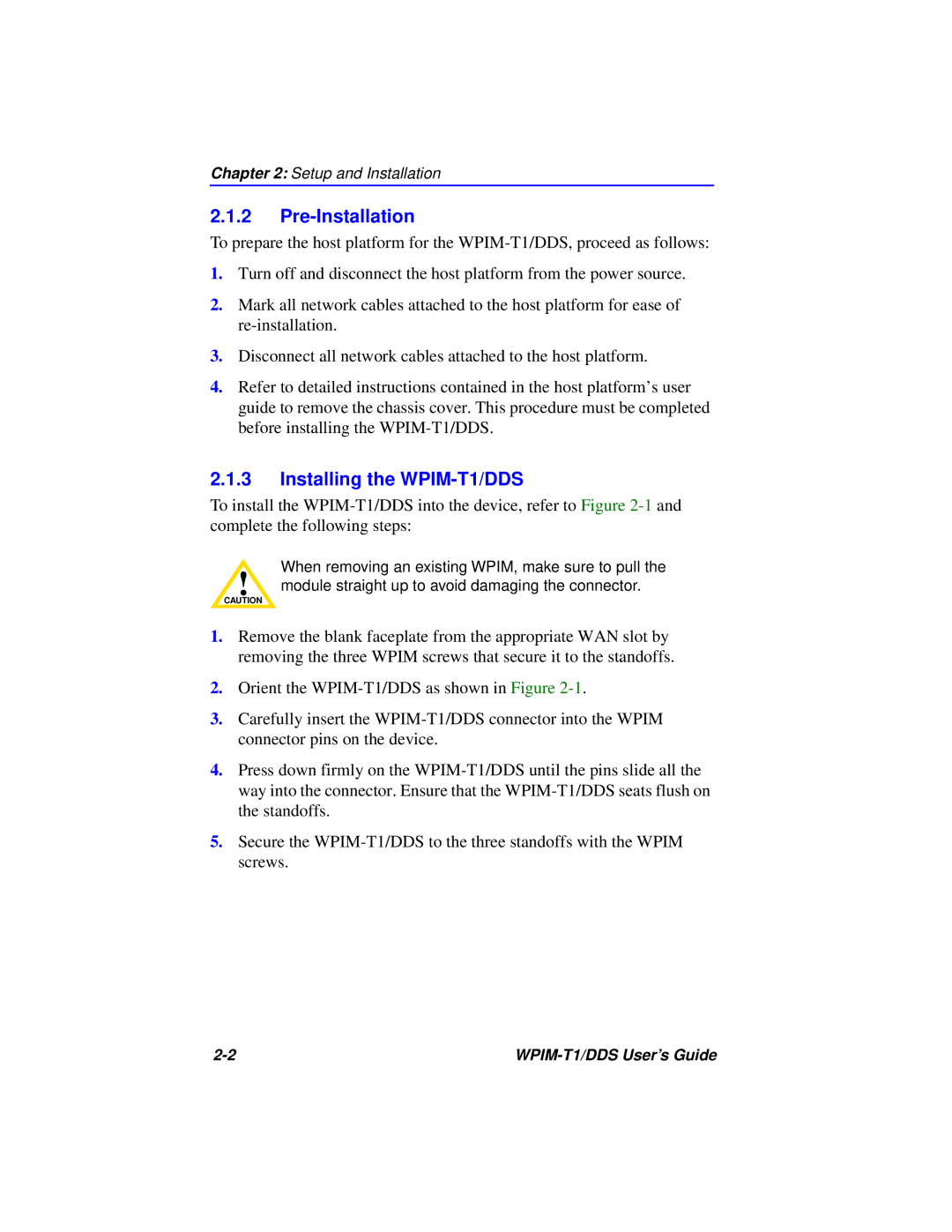 Cabletron Systems manual Pre-Installation, Installing the WPIM-T1/DDS 