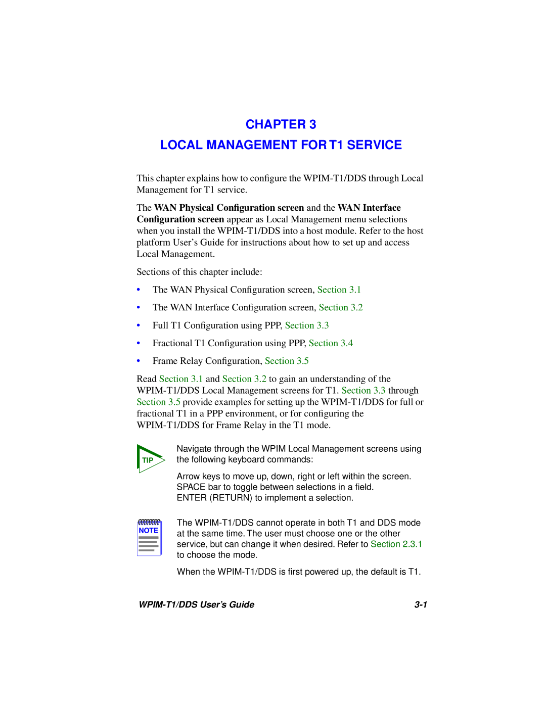 Cabletron Systems manual Chapter Local Management for T1 Service 