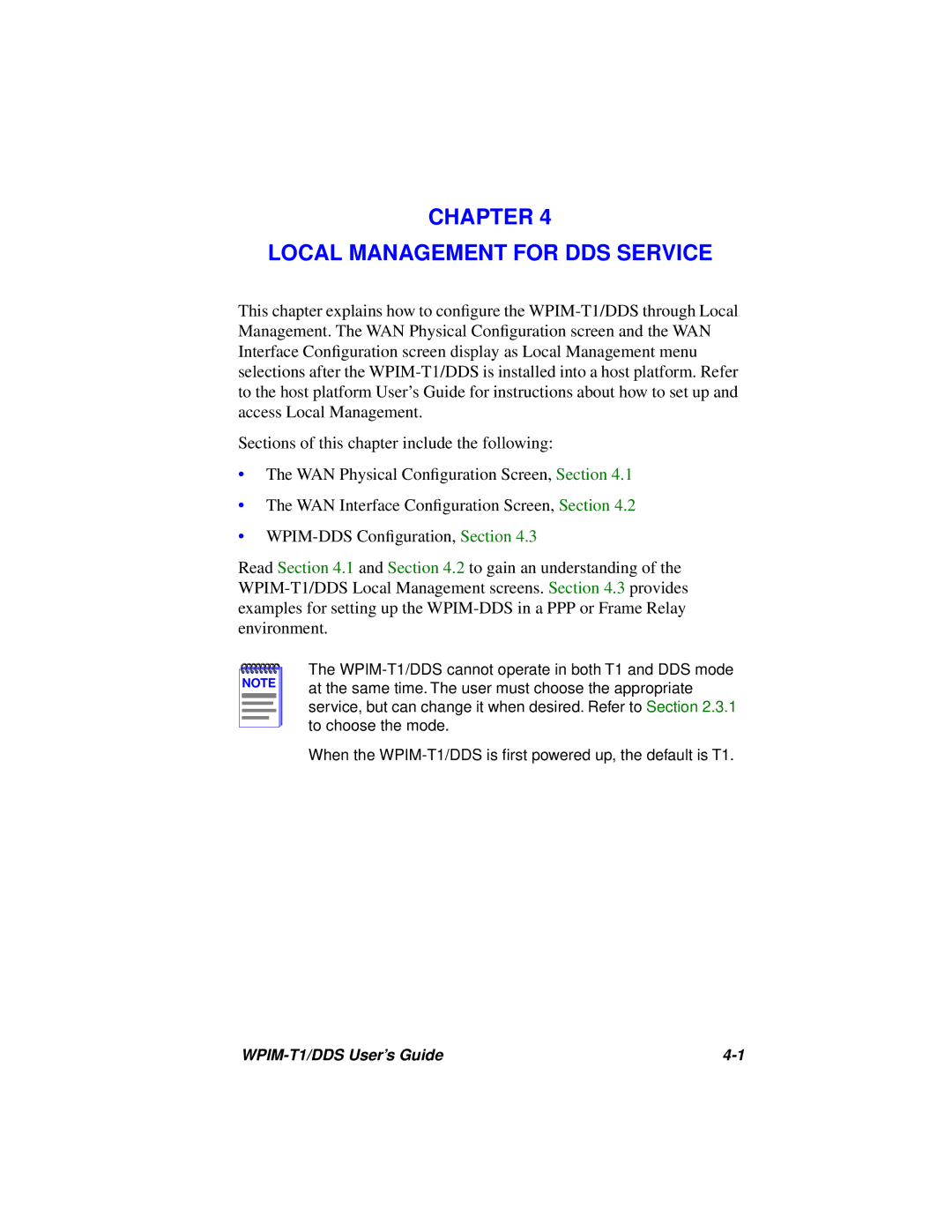 Cabletron Systems T1 manual Chapter Local Management for DDS Service 