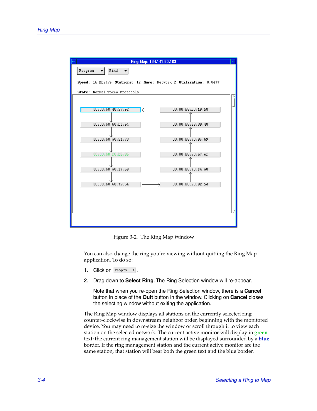 Cabletron Systems TRMMIM manual Ring Map 