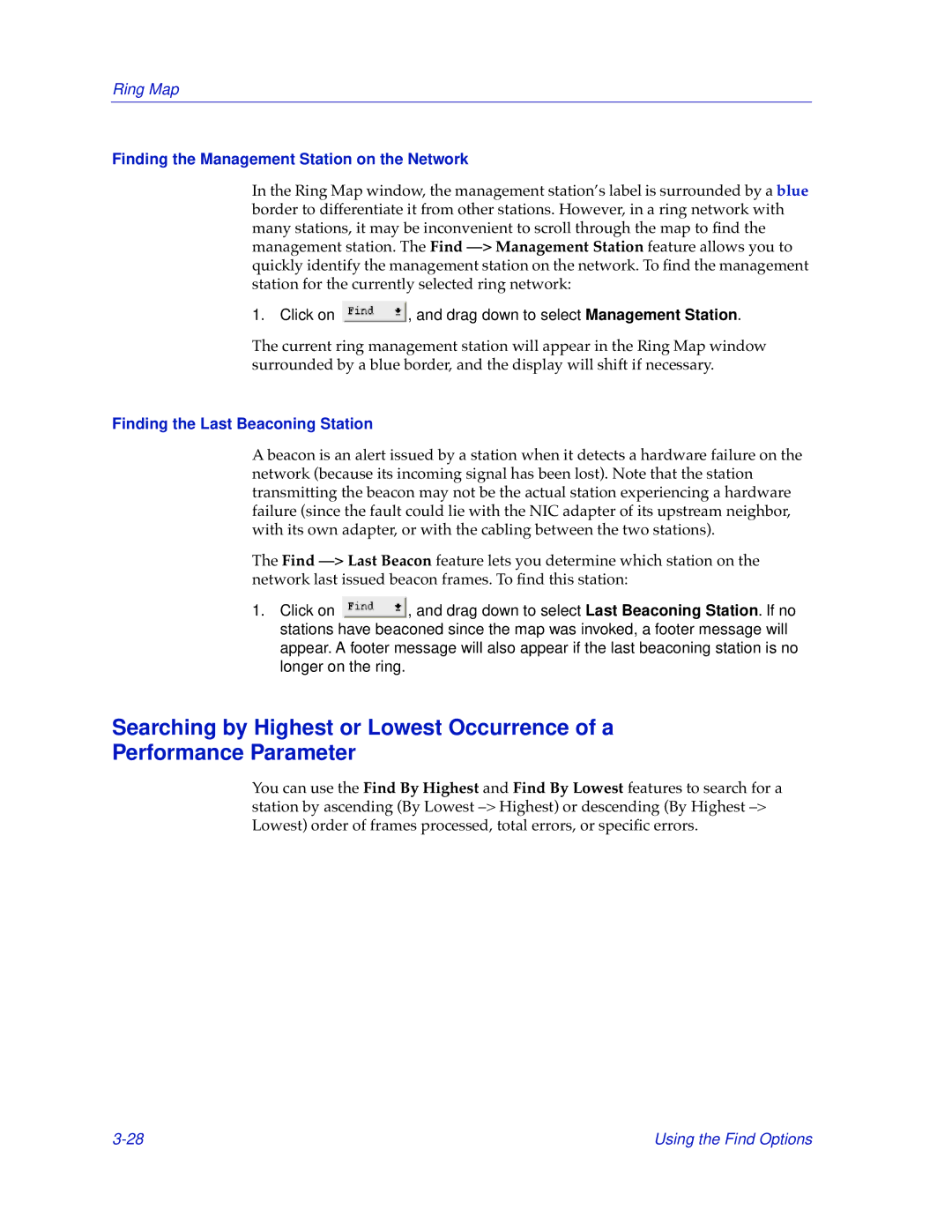 Cabletron Systems TRMMIM manual Finding the Management Station on the Network 