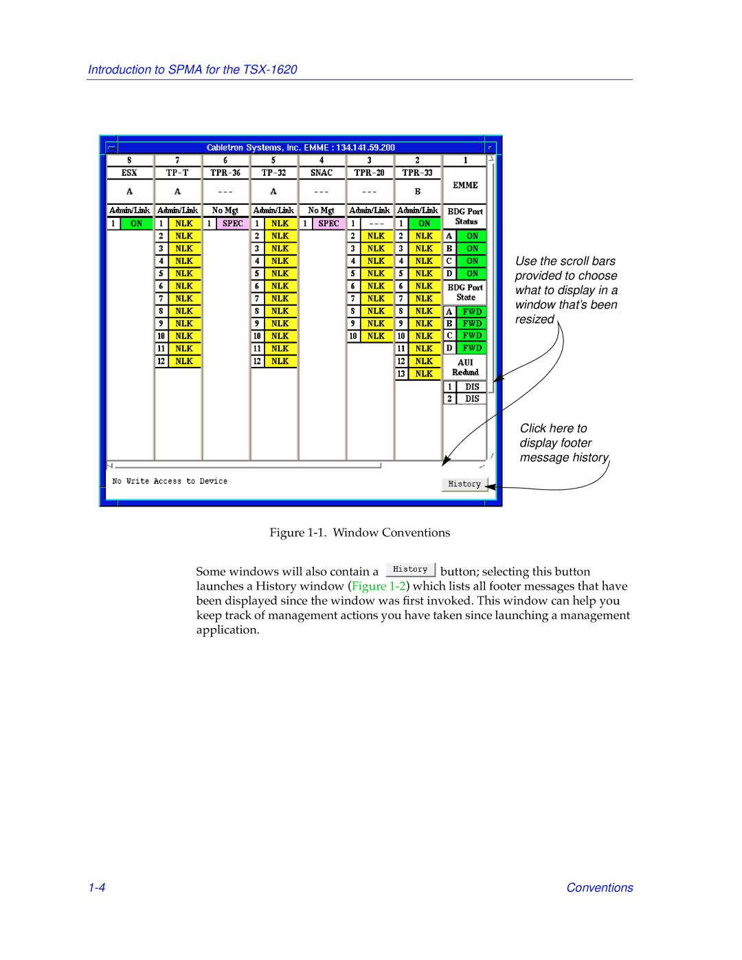 Cabletron Systems manual Introduction to Spma for the TSX-1620 