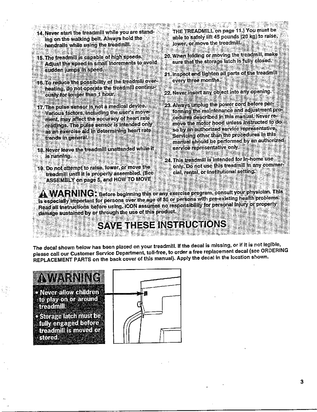 Cadence WLTL42570 user manual 