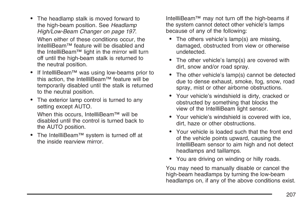 Cadillac 2007 owner manual 