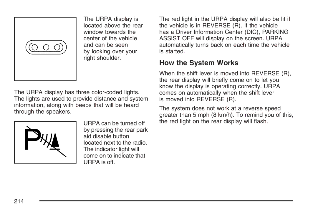 Cadillac 2007 owner manual How the System Works 