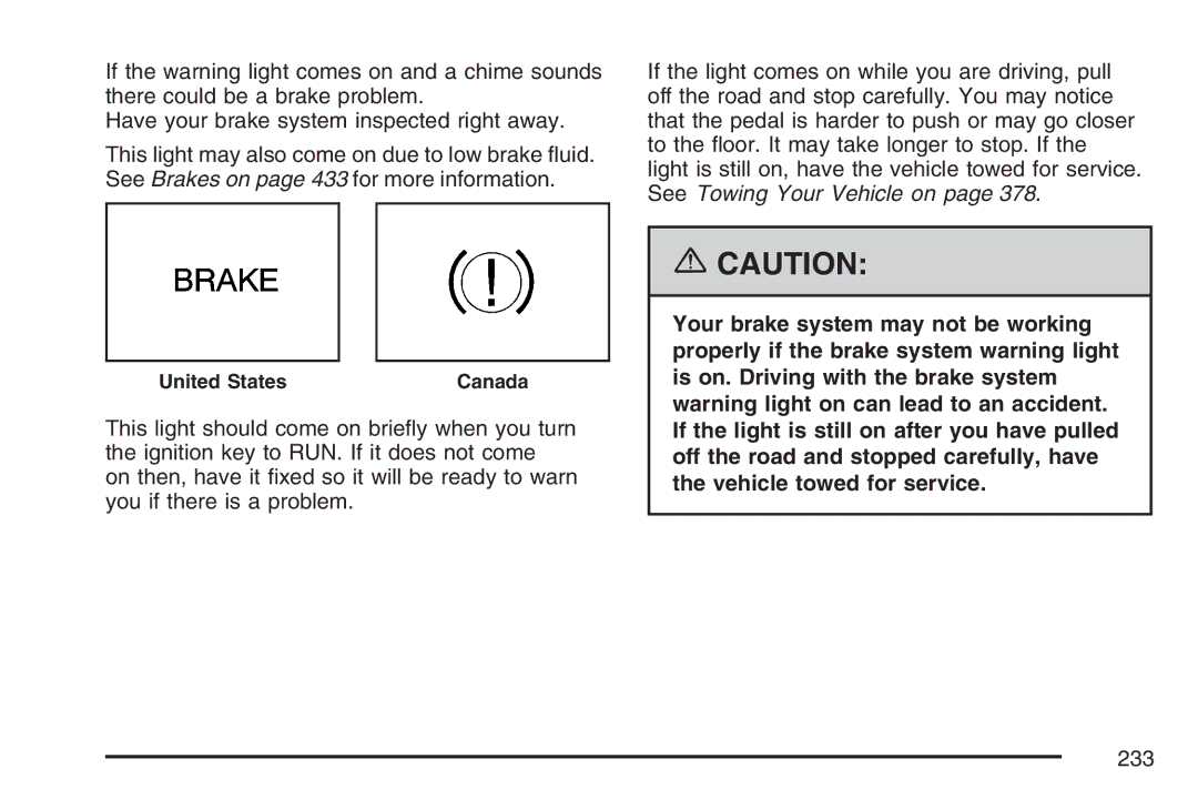 Cadillac 2007 owner manual 233 