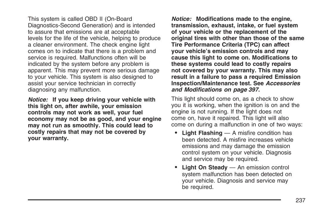 Cadillac 2007 owner manual 