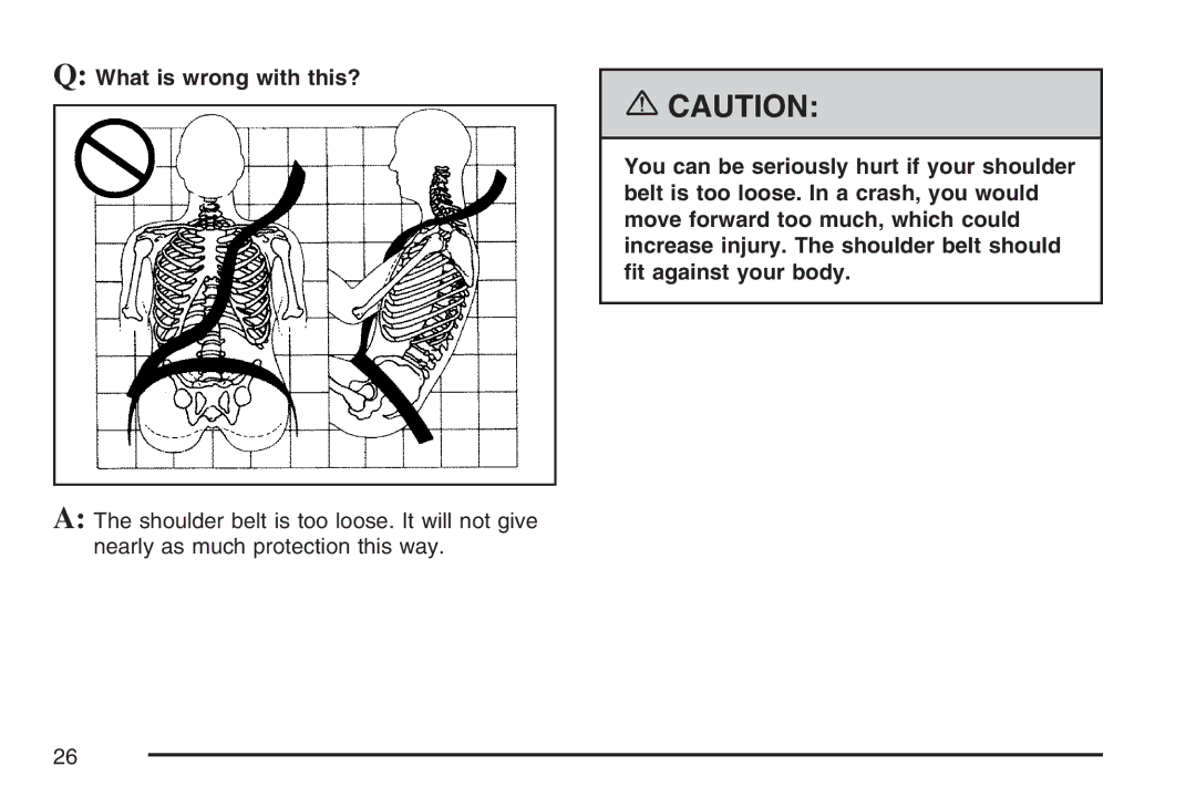 Cadillac 2007 owner manual What is wrong with this? 