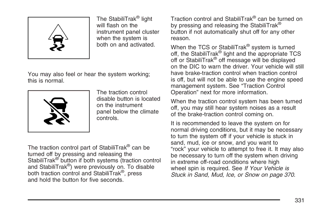 Cadillac 2007 owner manual 