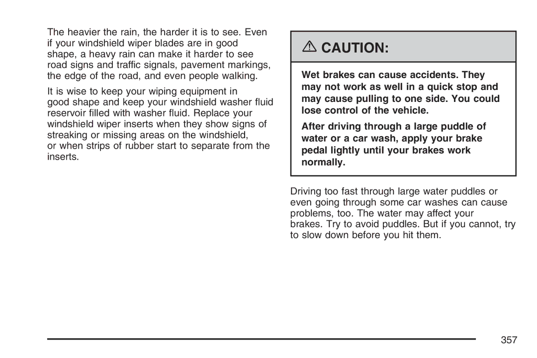 Cadillac 2007 owner manual 